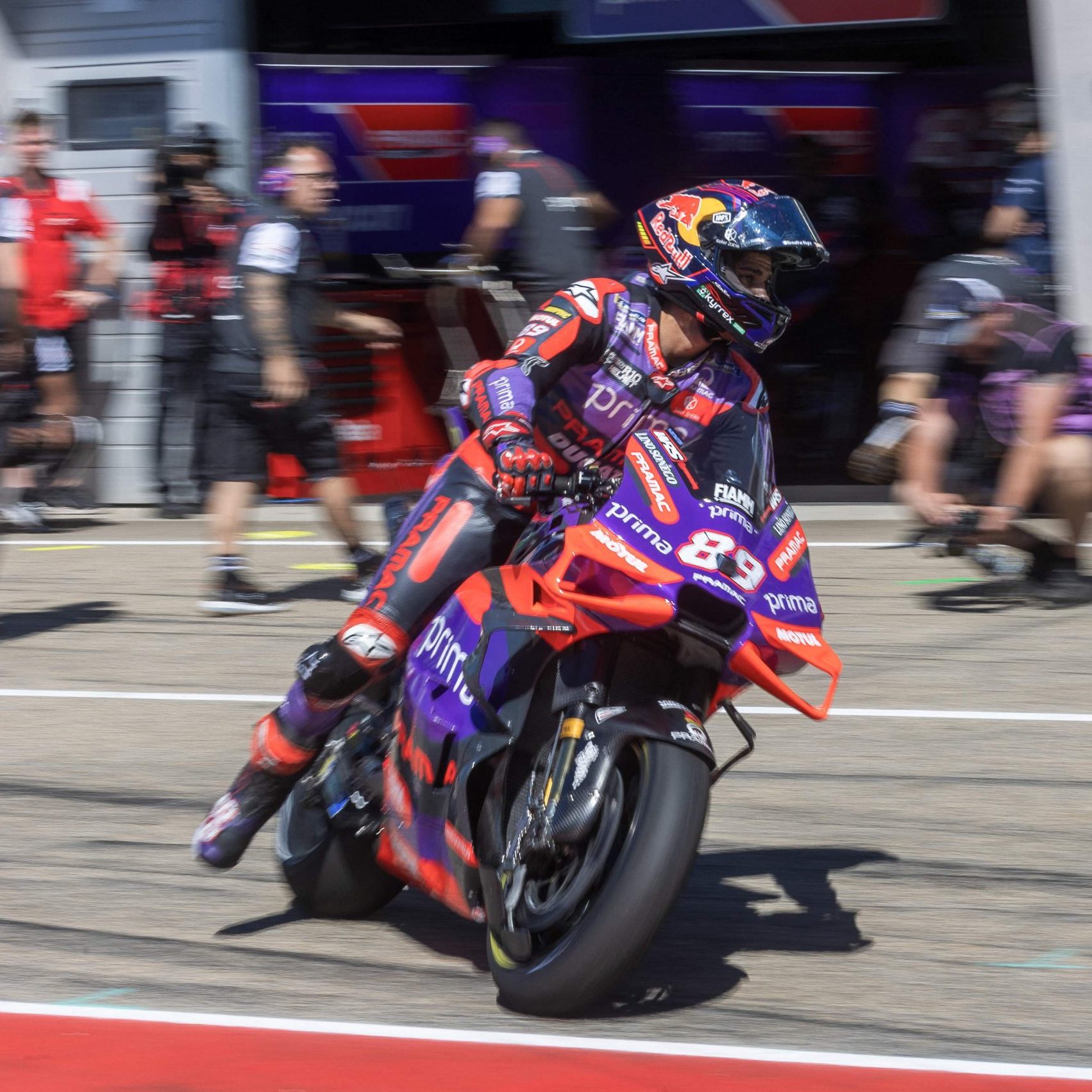 Der Sieger des Sprintrennens: Jorge Martin