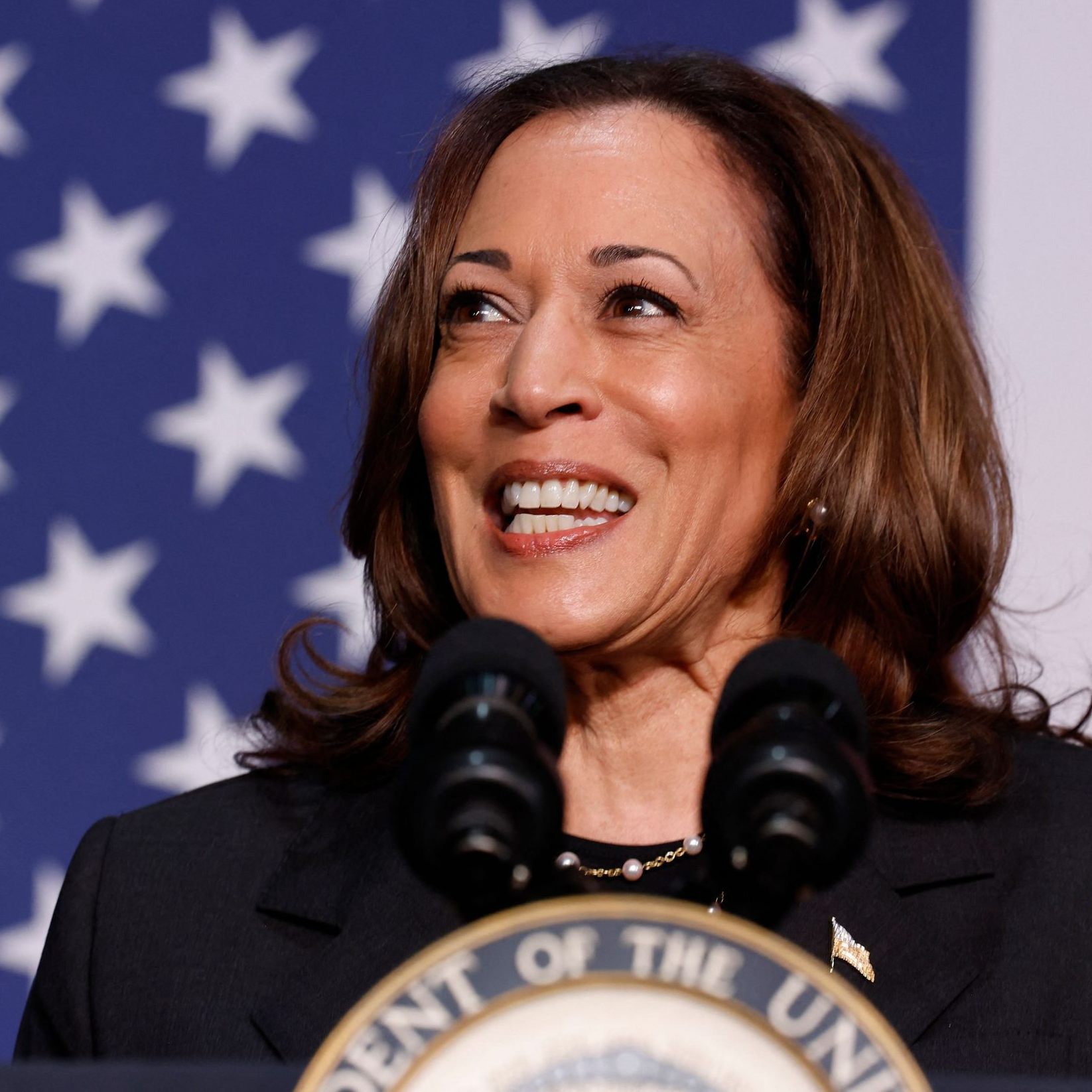 Vizepräsidentin will US-Präsidentschaftskandidatin der Demokraten werden und Trump besiegen