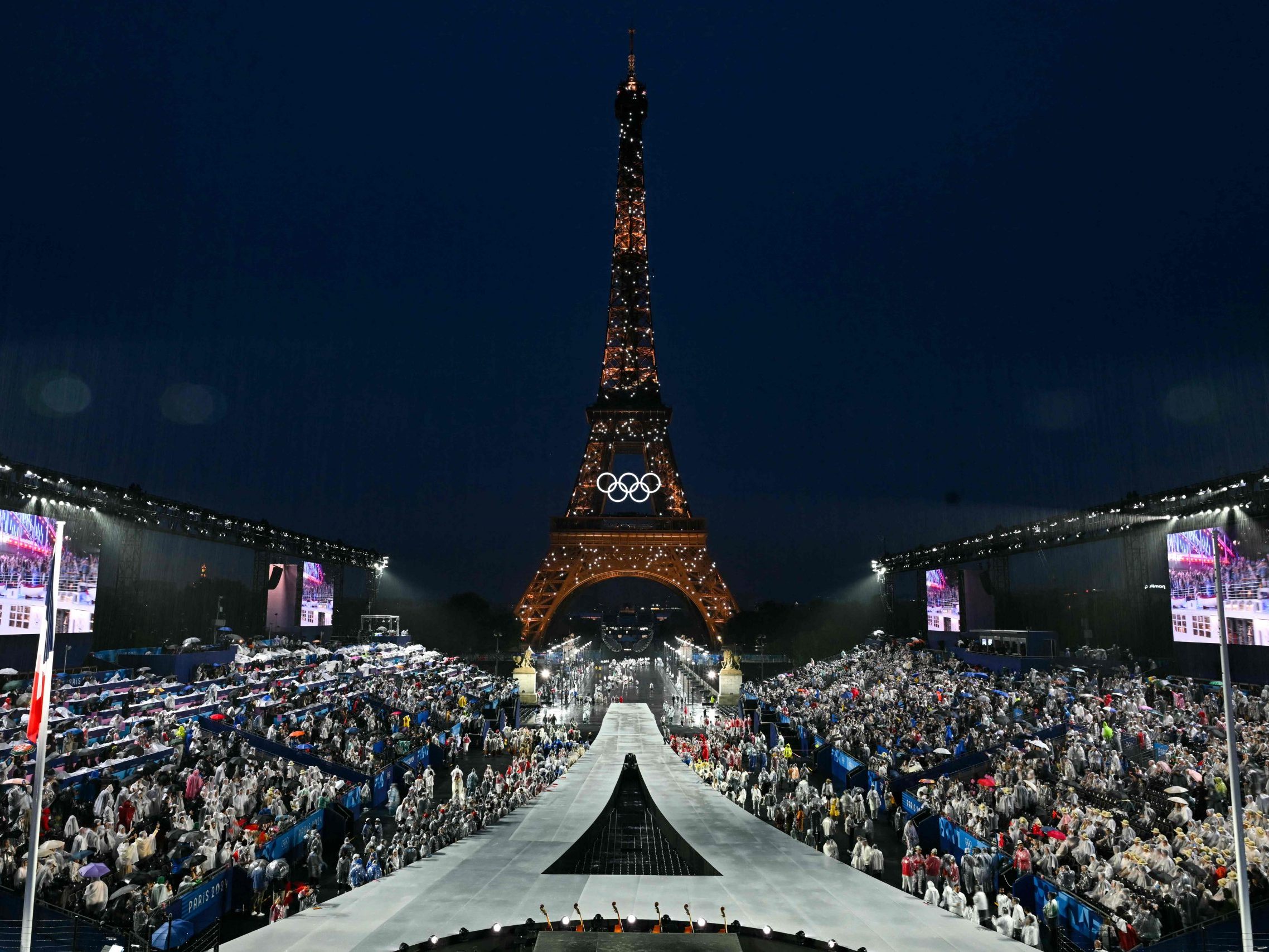 Die Olympischen Spiele in Paris sind eröffnet. Die Olympischen Spiele in Paris sind eröffnet.
