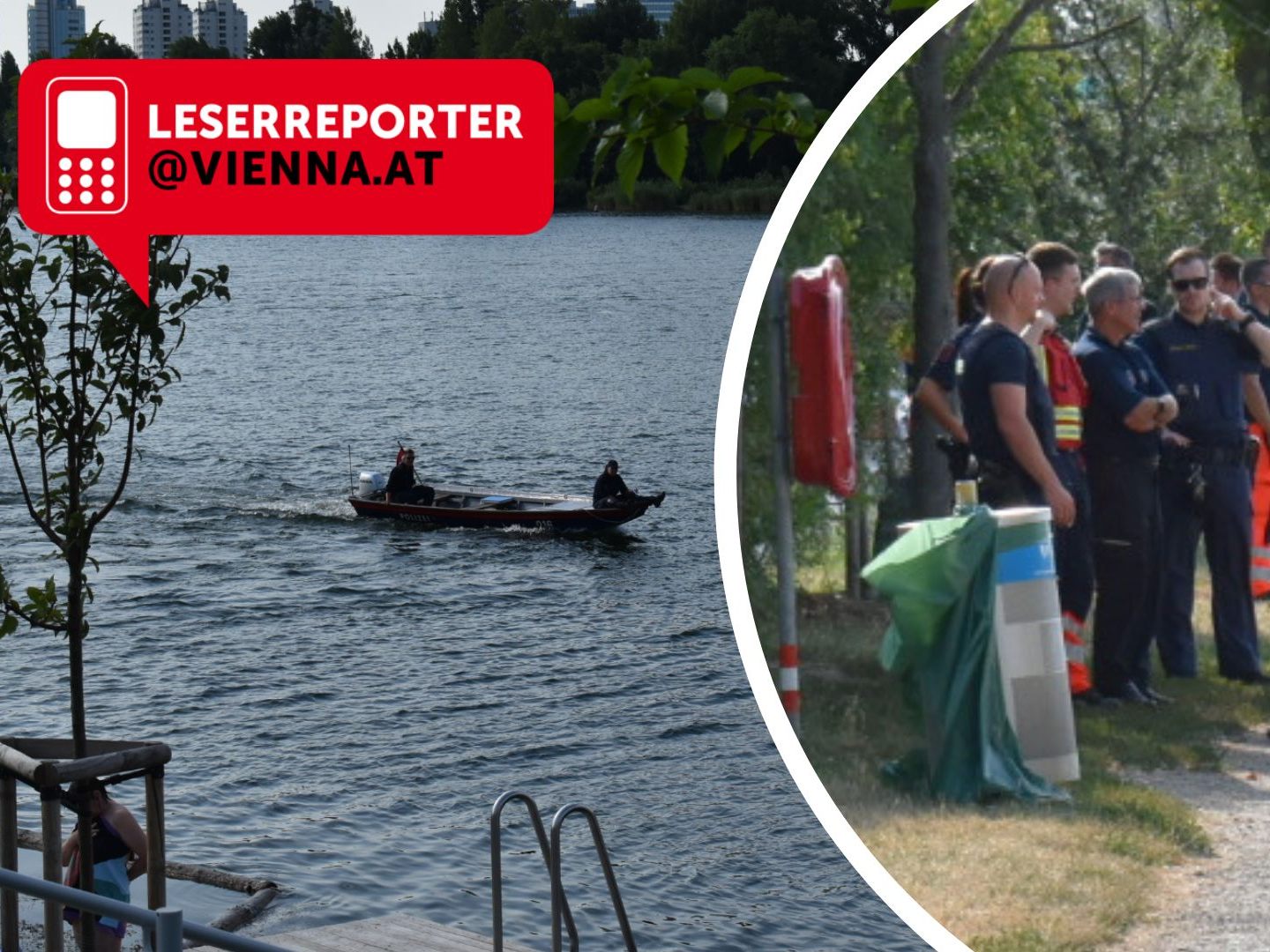 Ein vermeintlich etrunkener Schwimmer sorgte für einen Großeinsatz. Ein vermeintlich etrunkener Schwimmer sorgte für einen Großeinsatz.