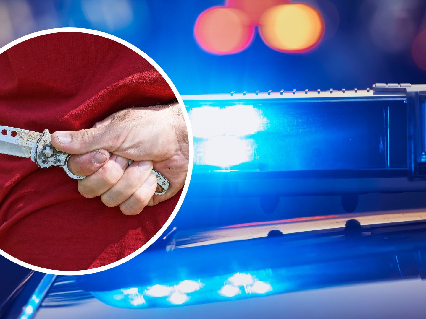 Polizeieinsatz nach Messerattacke in Wien-Favoriten. Polizeieinsatz nach Messerattacke in Wien-Favoriten.