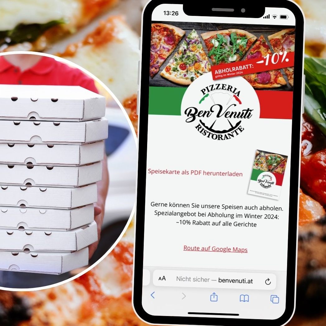 Ob saftige Steinofen-Pizzen oder hausgemachte Pasta, die Pizzeria Benvenuti bietet für jeden Geschmack etwas Besonderes.