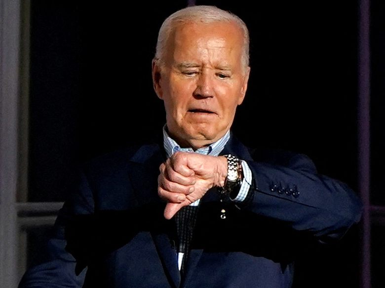 US-Präsident Joe Biden bei den Feiern am amerikanischen Independence Day.