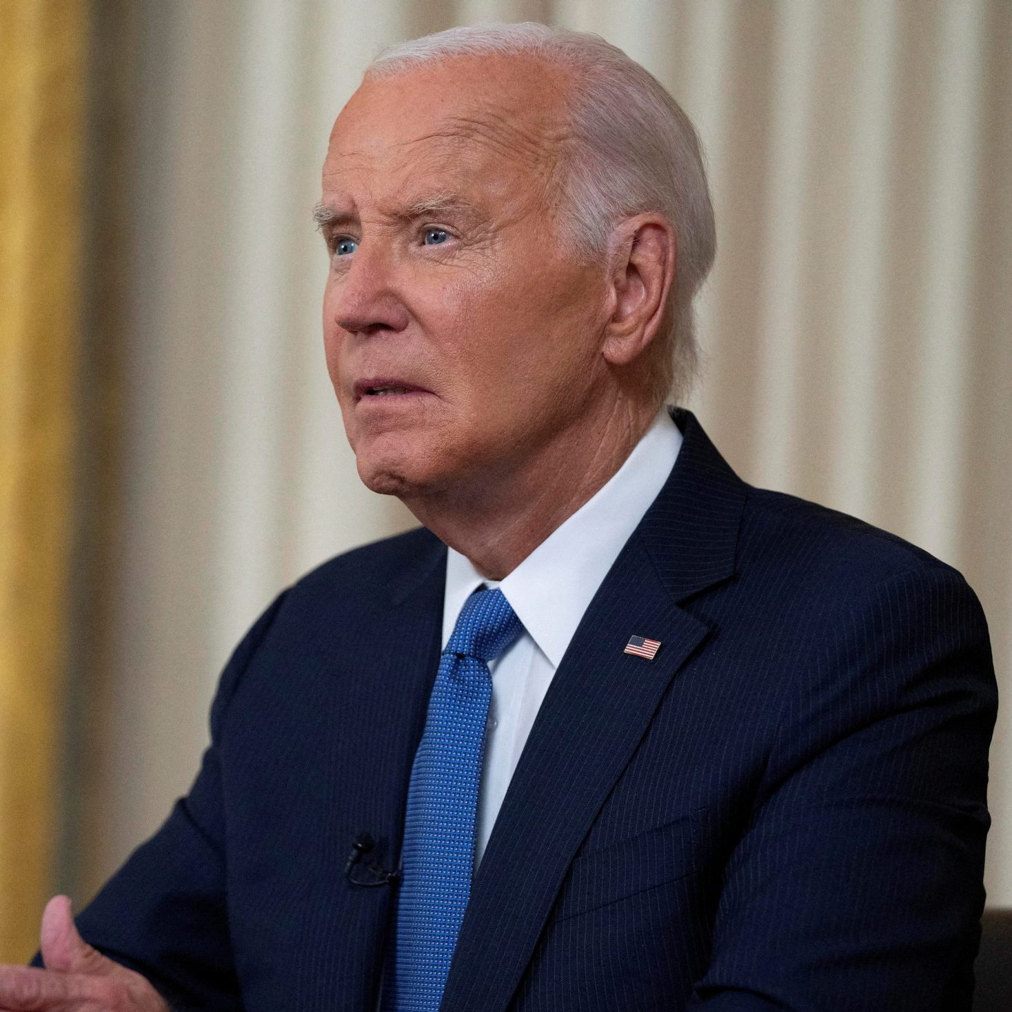 US-Präsident Joe Biden wandte sich zum ersten Mal nach seinem Rücktritt an die Nation.