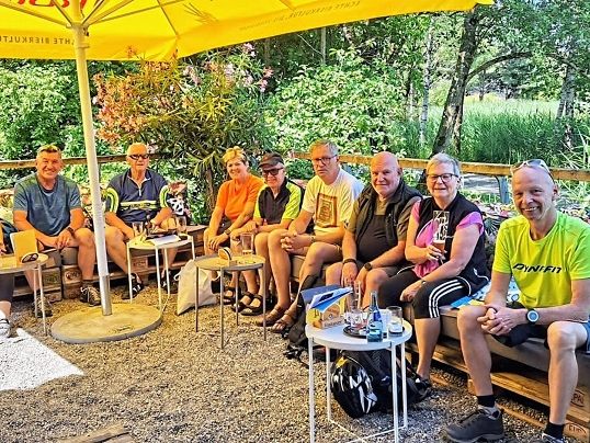 Radtour des PVÖ Bürs.
