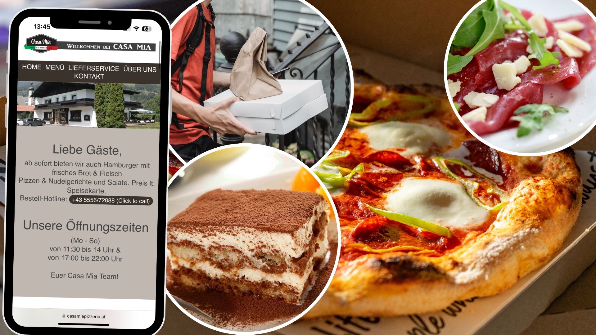 Mit der Pizzeria Casa Mia in Tschagguns holen sich Feinschmecker die authentischen Aromen Italiens direkt ins Montafon.