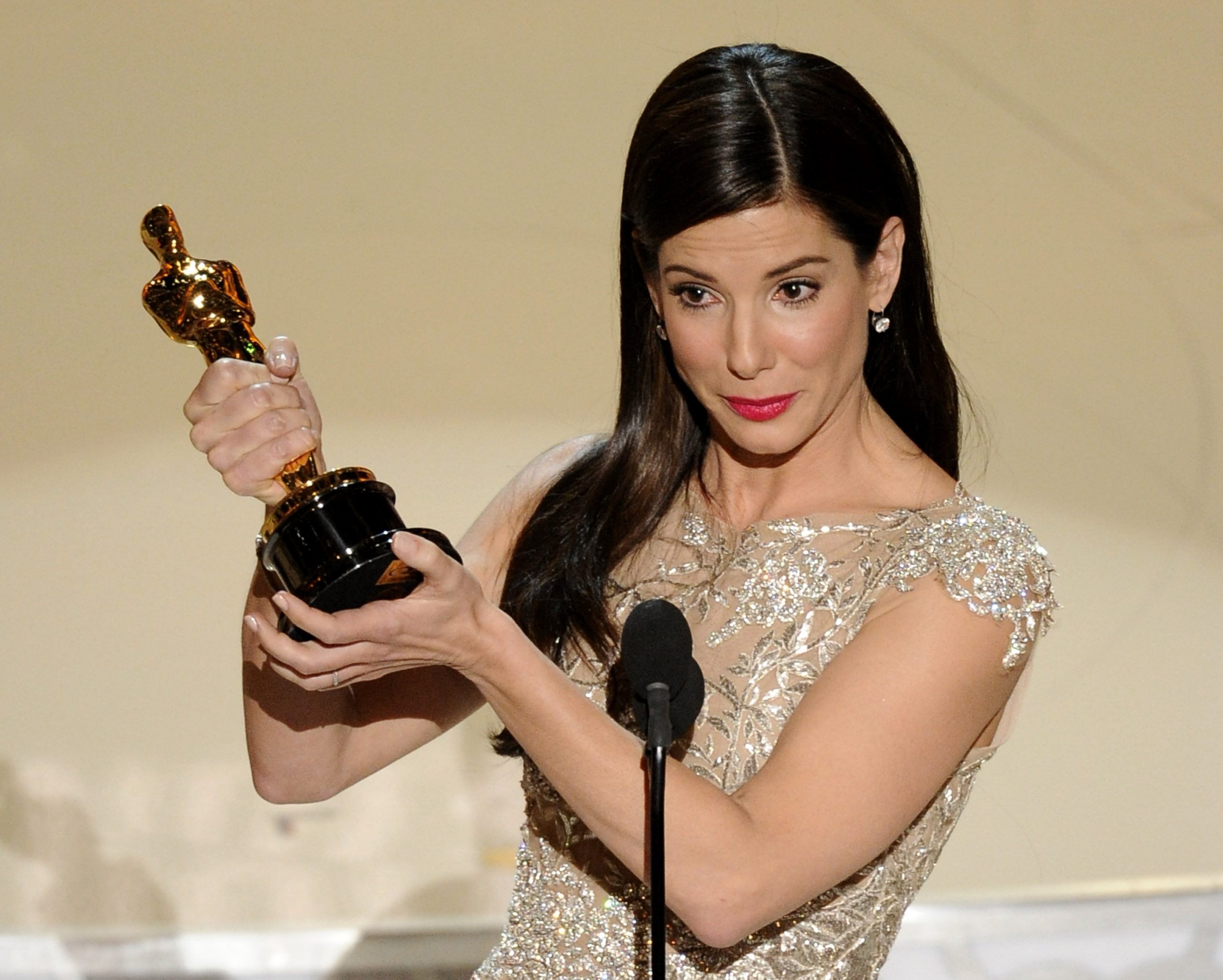 Sandra Bullock bei ihrem Oscar-Auftritt 2010