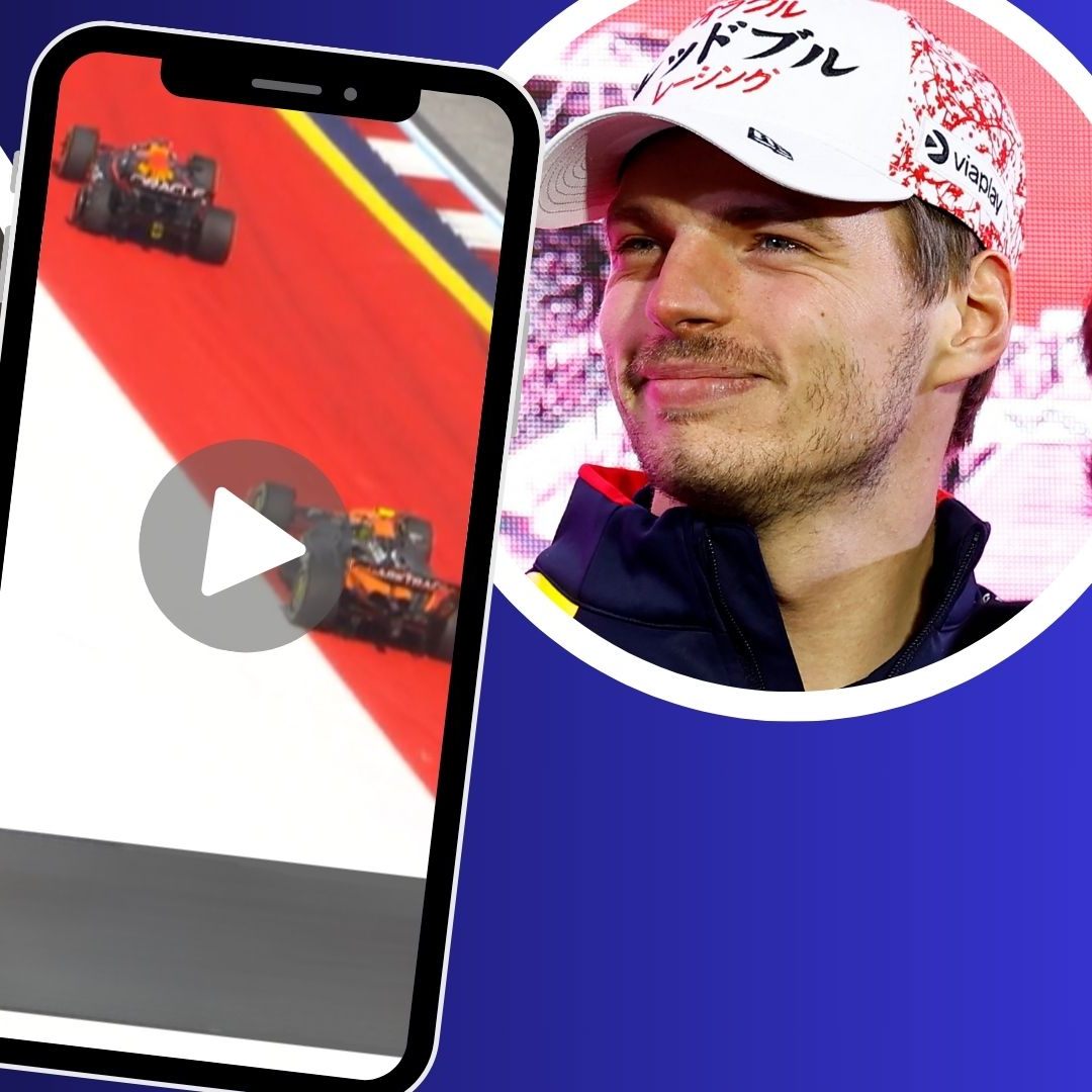 Verstappen und Norris nach der "rennenprägenden" Kollision