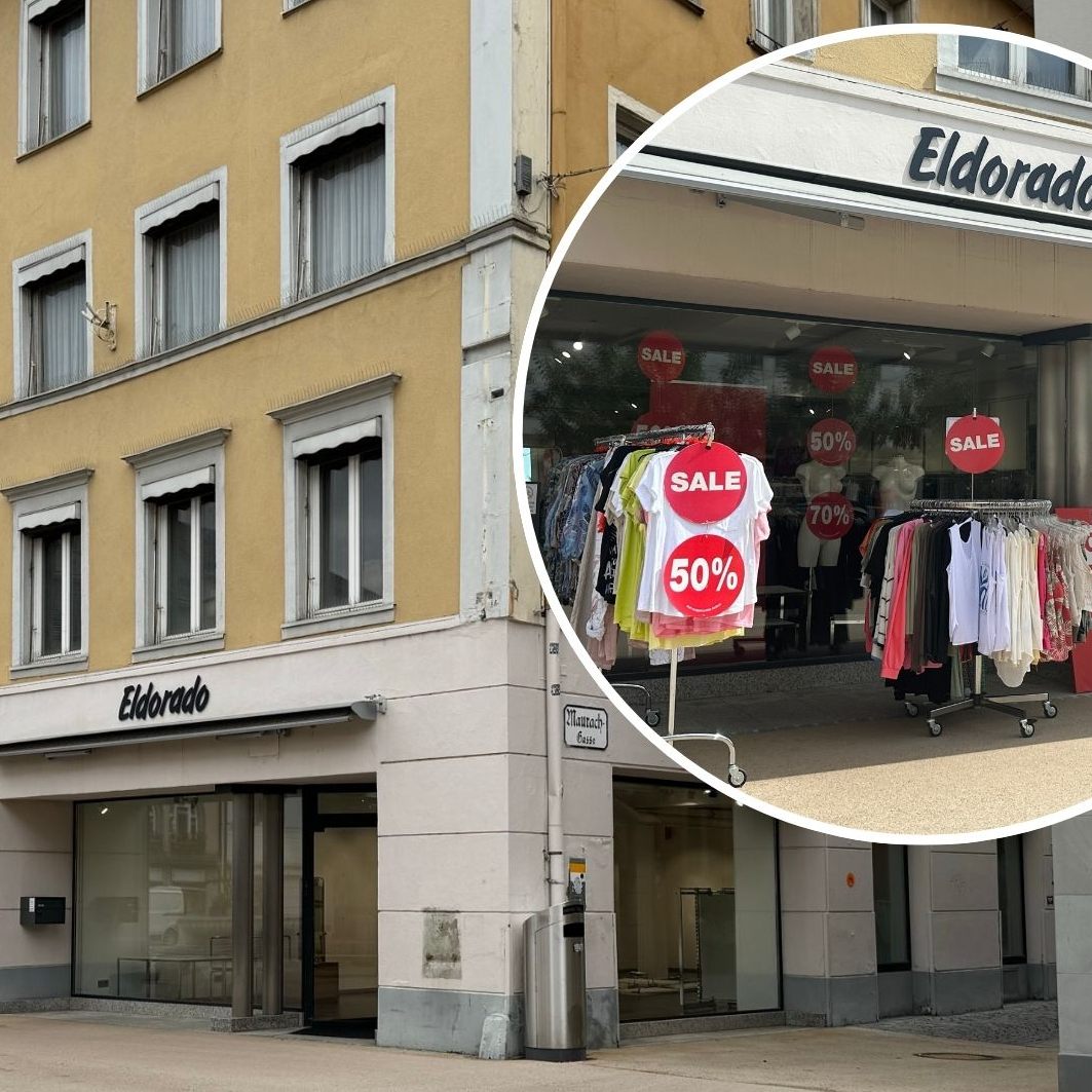 Was passiert nach der Schließung des Modegeschäfts Eldorado mit dem Lokal?