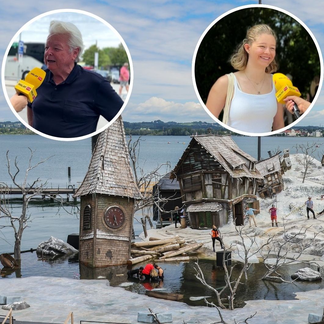 Wie kommt das neue Bühnenbild bei Passanten an?