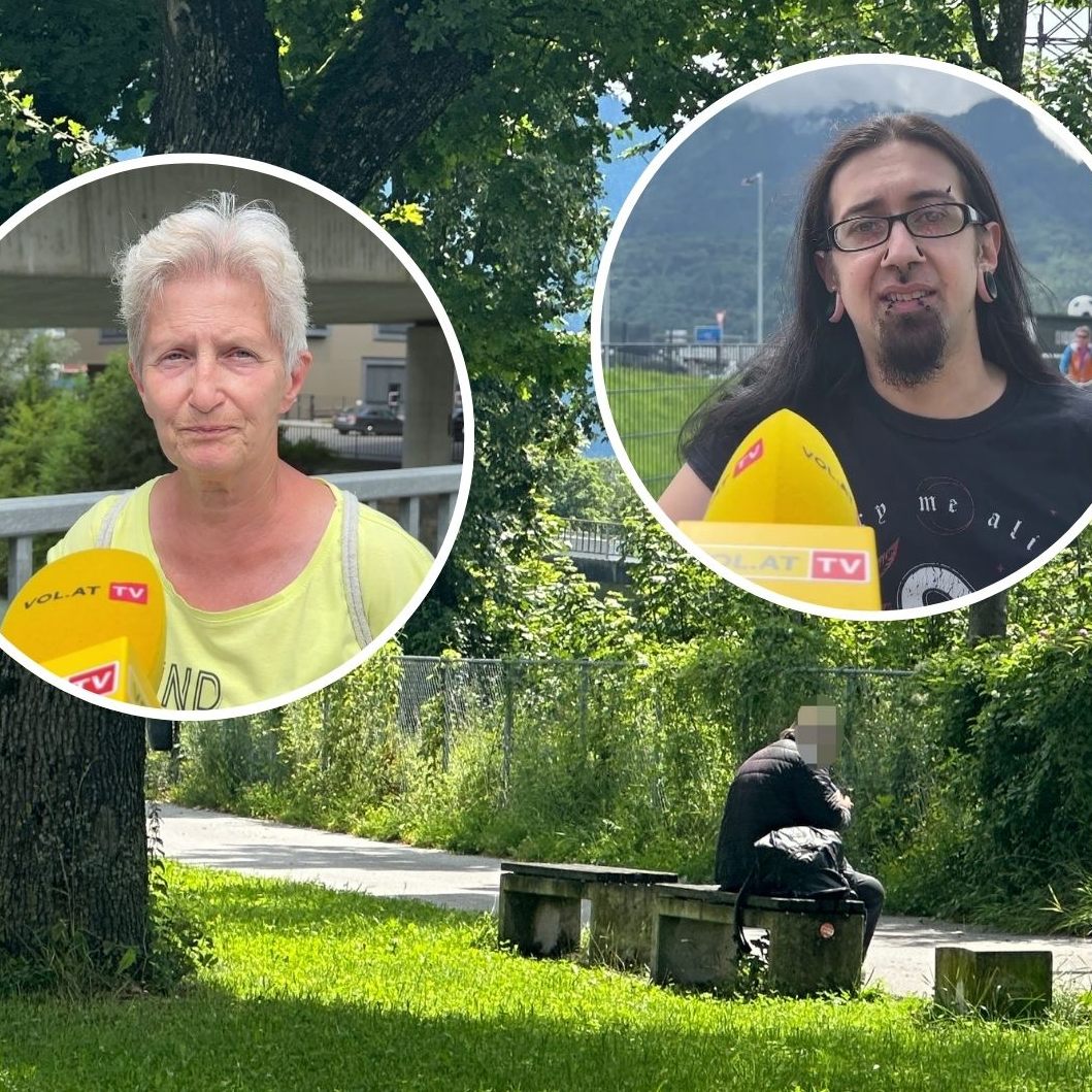 Wie denken Passanten über die Obdachlosen hinterm Bahnhof?