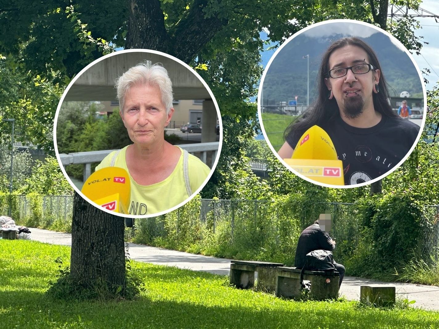 Wie denken Passanten über die Obdachlosen hinterm Bahnhof? Wie denken Passanten über die Obdachlosen hinterm Bahnhof?
