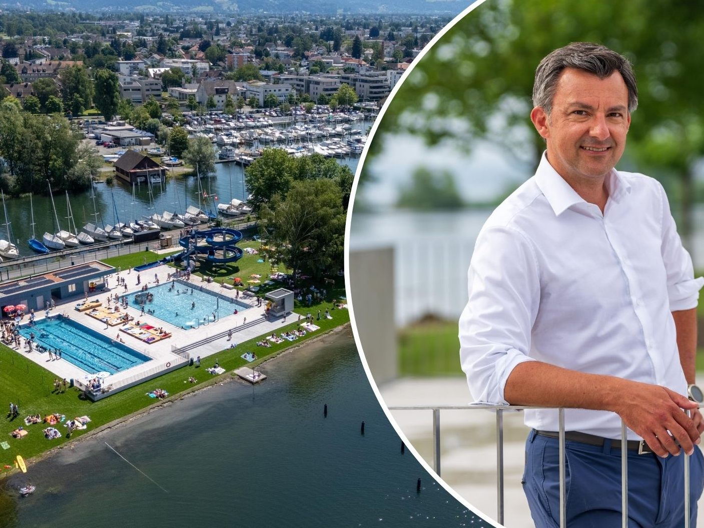 Wie reagiert Martin Staudinger auf die Kritik am neuen Strandbad?