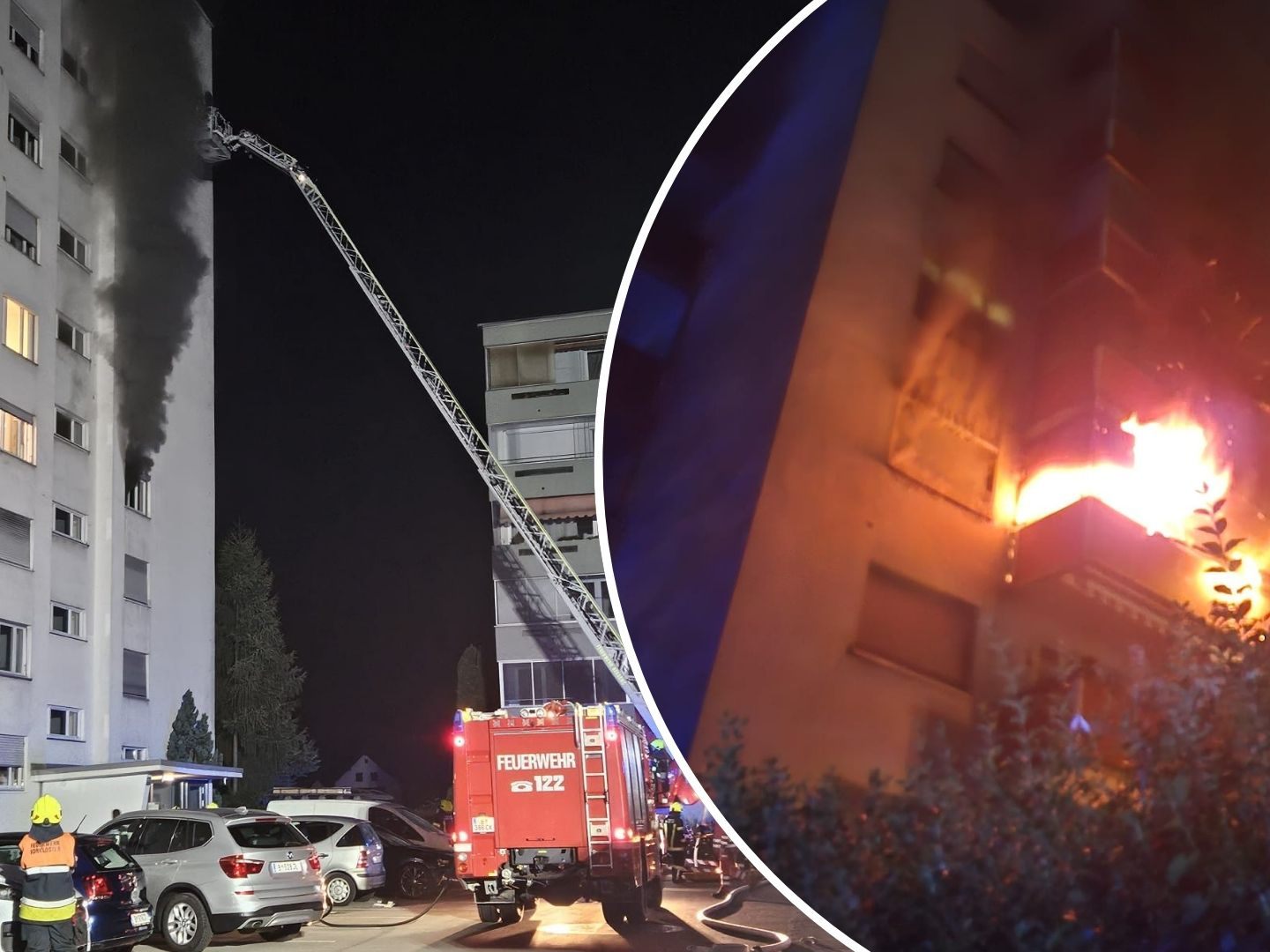 In der Rheinstraße kam es zu einem Wohnungsbrand. In der Rheinstraße kam es zu einem Wohnungsbrand.