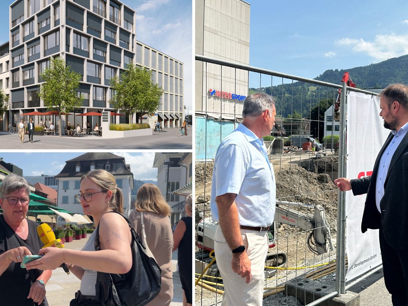 Wie soll der neue Vorarlberger Hof aussehen und wie kommt er an?