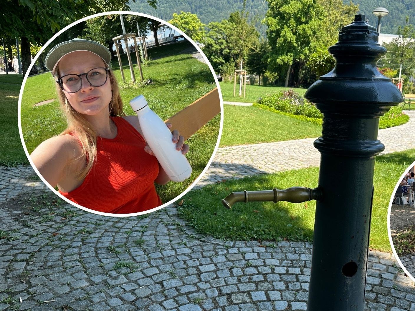 Wo kann man die Trinkflasche in Bregenz auffüllen? Beide Hähnen an der Seepromenade fallen weg. Wo kann man die Trinkflasche in Bregenz auffüllen? Beide Hähnen an der Seepromenade fallen weg.