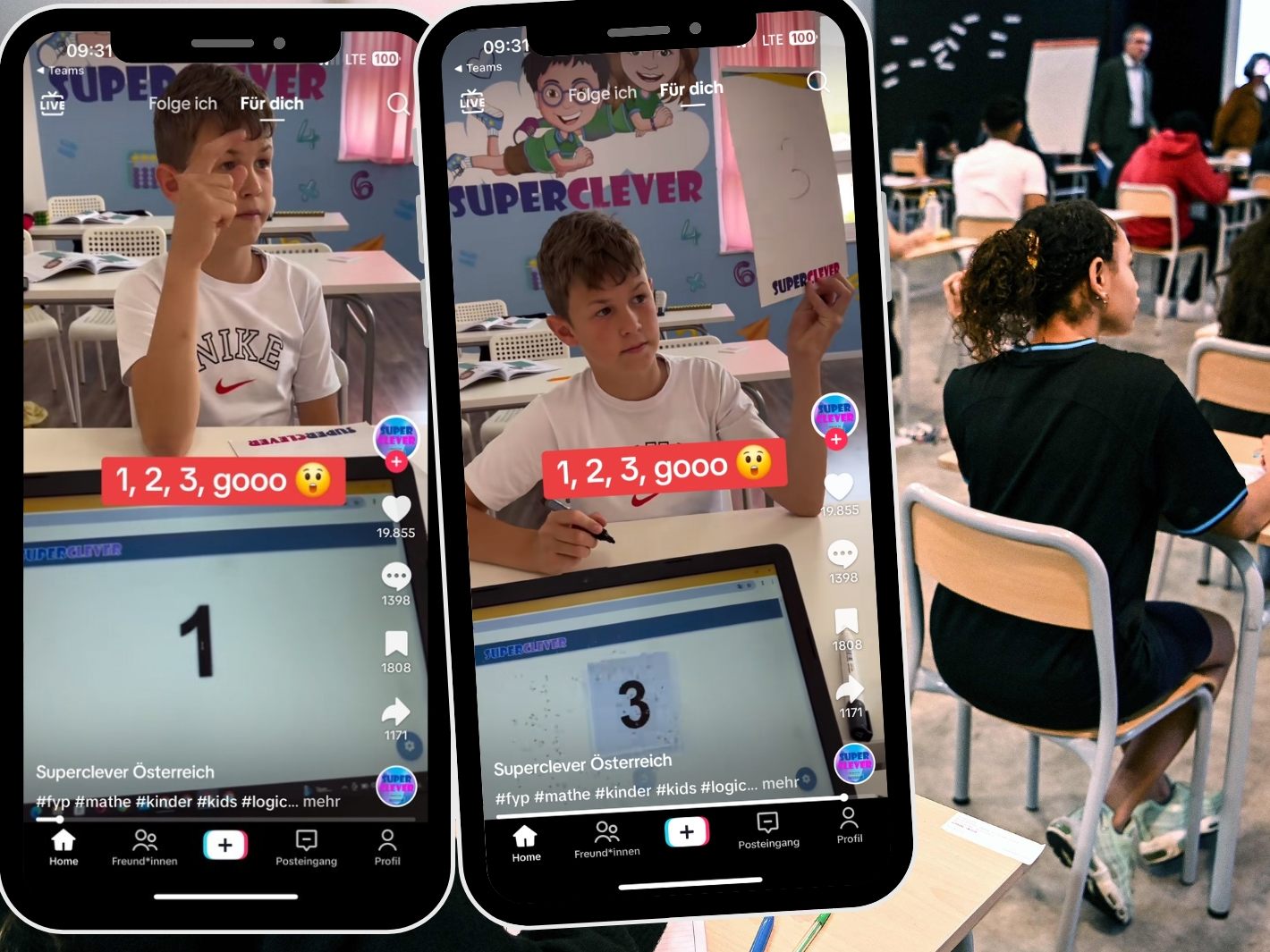 APA , @superclever_oesterreich / TikTok , Canva (Symbolbild) APA , @superclever_oesterreich / TikTok , Canva (Symbolbild)