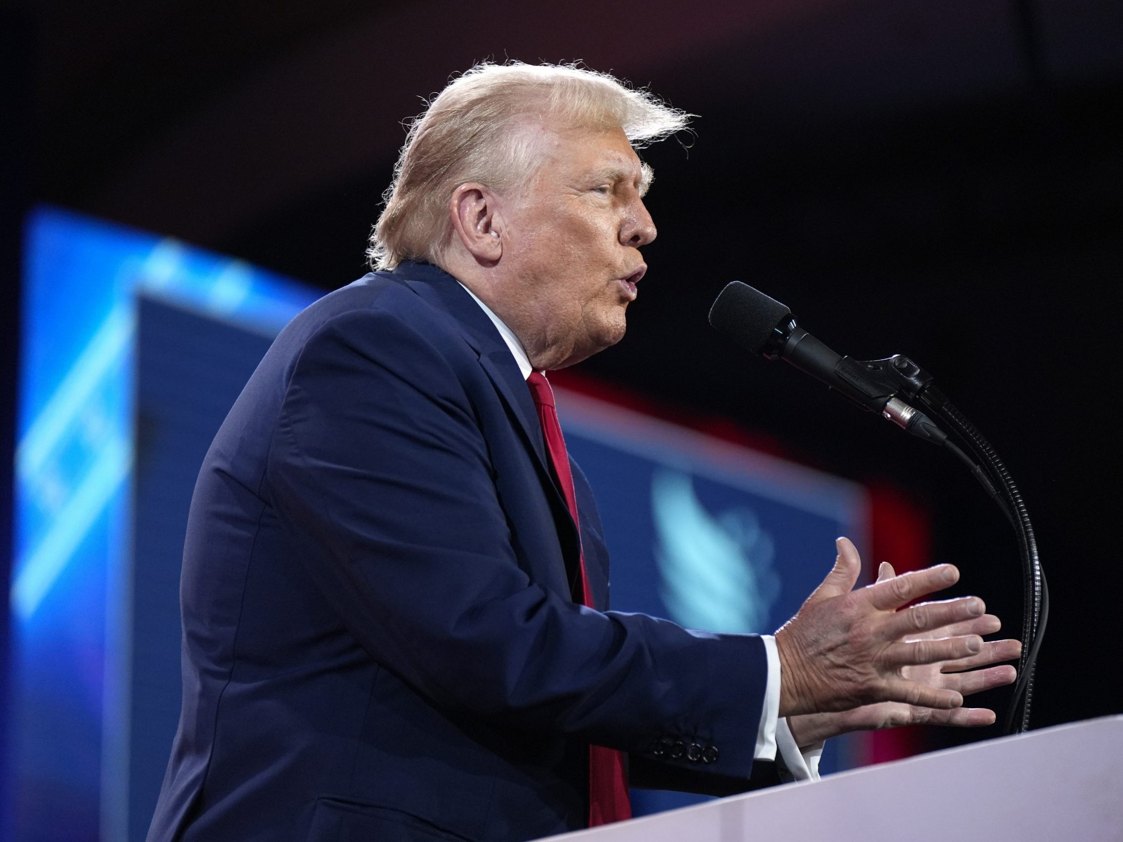 Ex-US-Präsident Donald Trump.