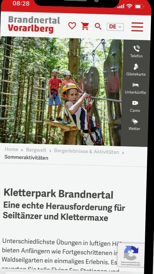 Von einfachen Parcours bis hin zu anspruchsvollen Strecken für erfahrene Kletterer ist für jeden etwas dabei.