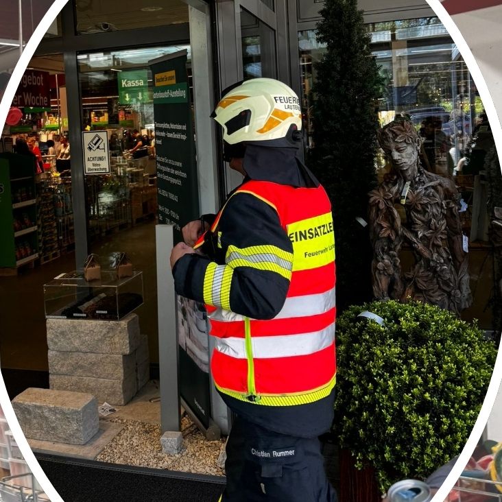 Fehlalarm im Baywa Lauterach