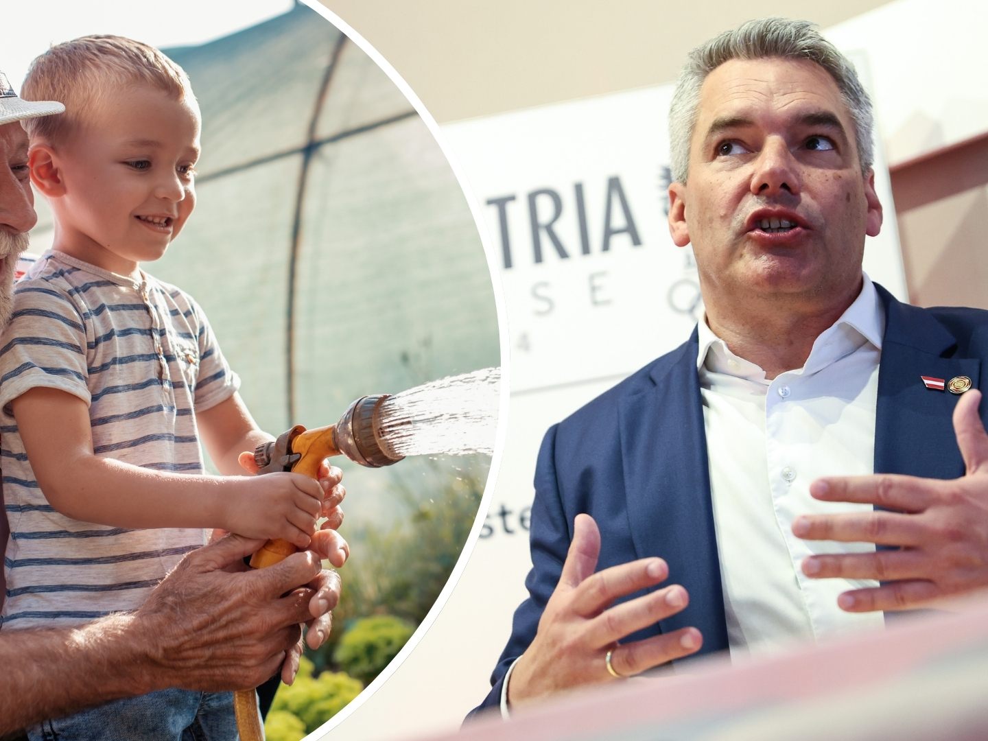 Anlässlich des Welttags der Großeltern der katholischen Kirche bewirbt die ÖVP wieder ihre Idee von der "Großeltern-Karenz". Anlässlich des Welttags der Großeltern der katholischen Kirche bewirbt die ÖVP wieder ihre Idee von der "Großeltern-Karenz".