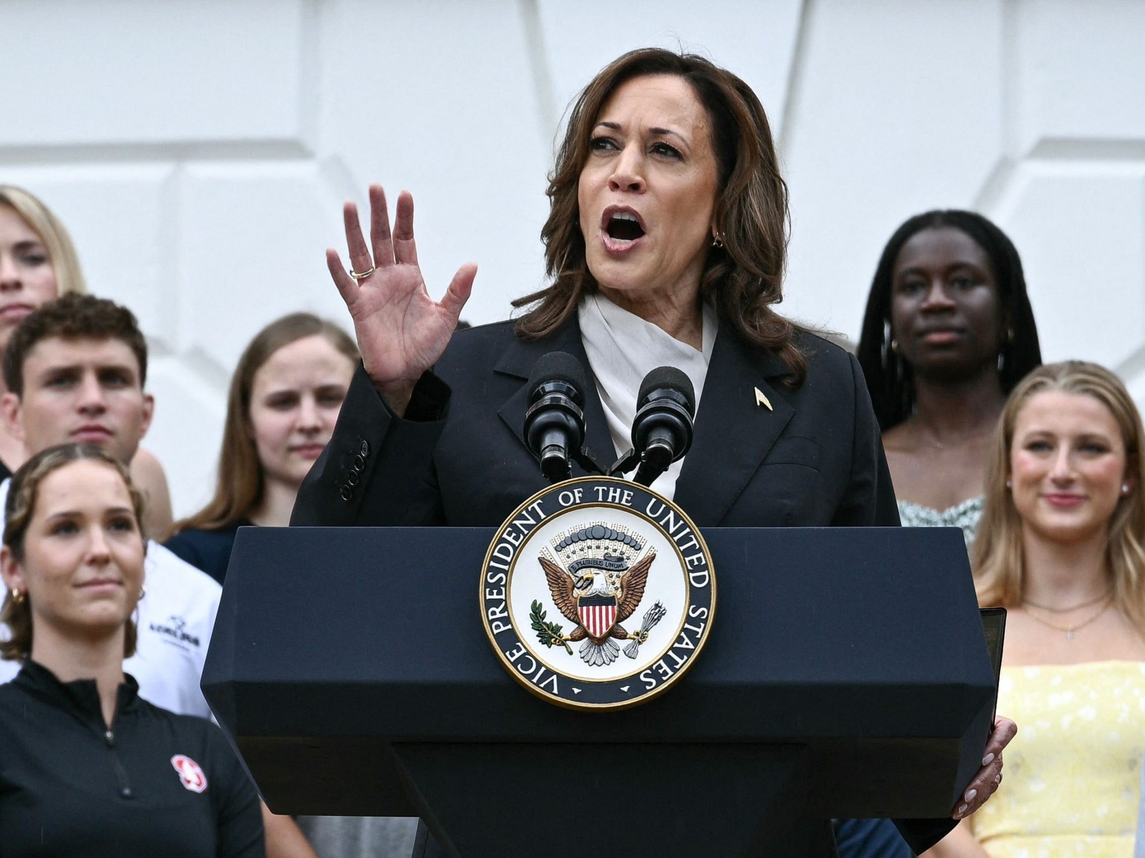 Kamala Harris konnte bereits über 2.000 Delegierte der Demokraten für sich gewinnen.
