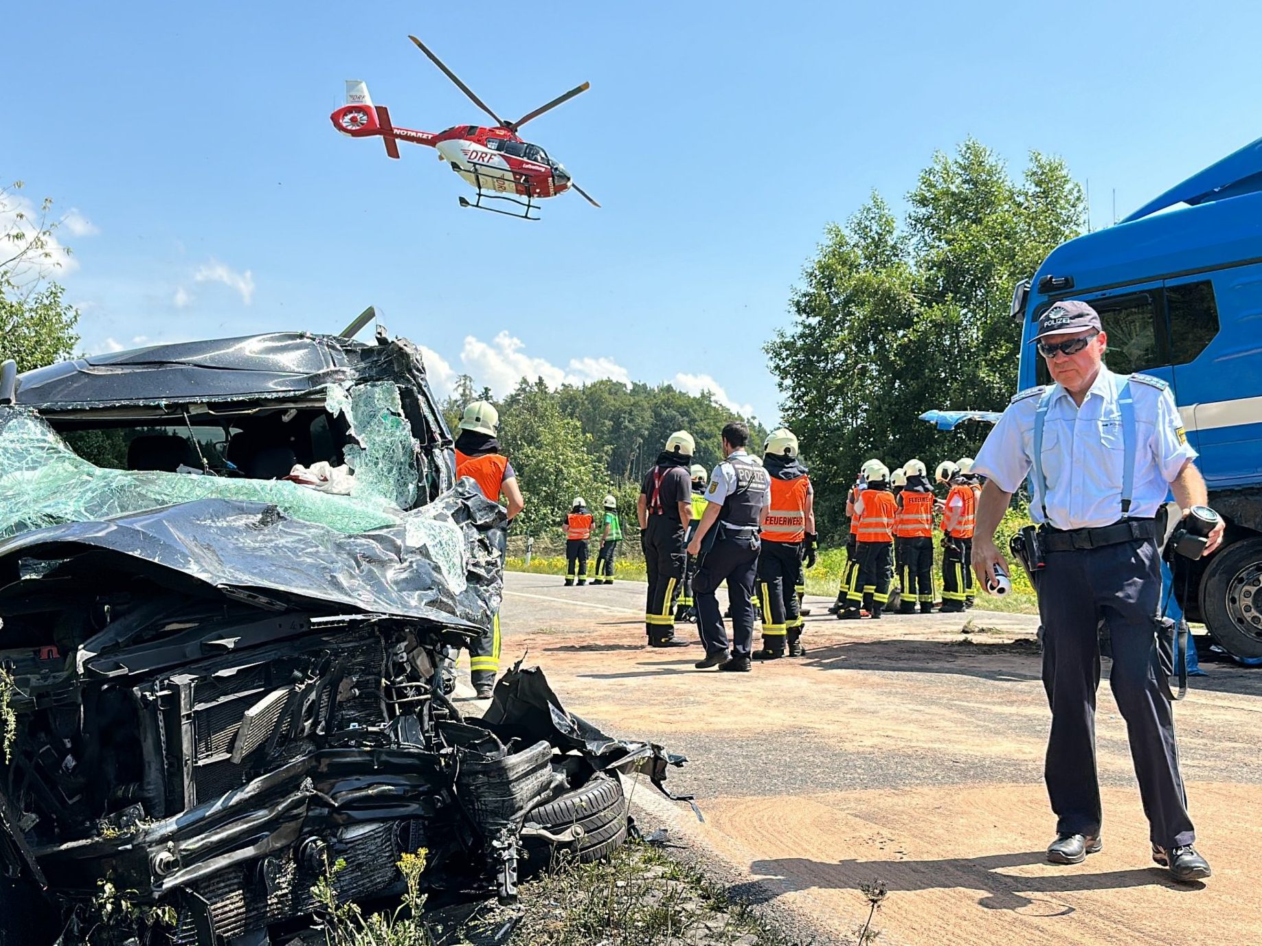 Eine Person wurde schwer verletzt.