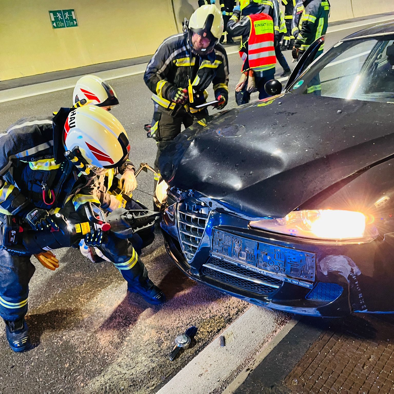 Eine Person wurde verletzt.