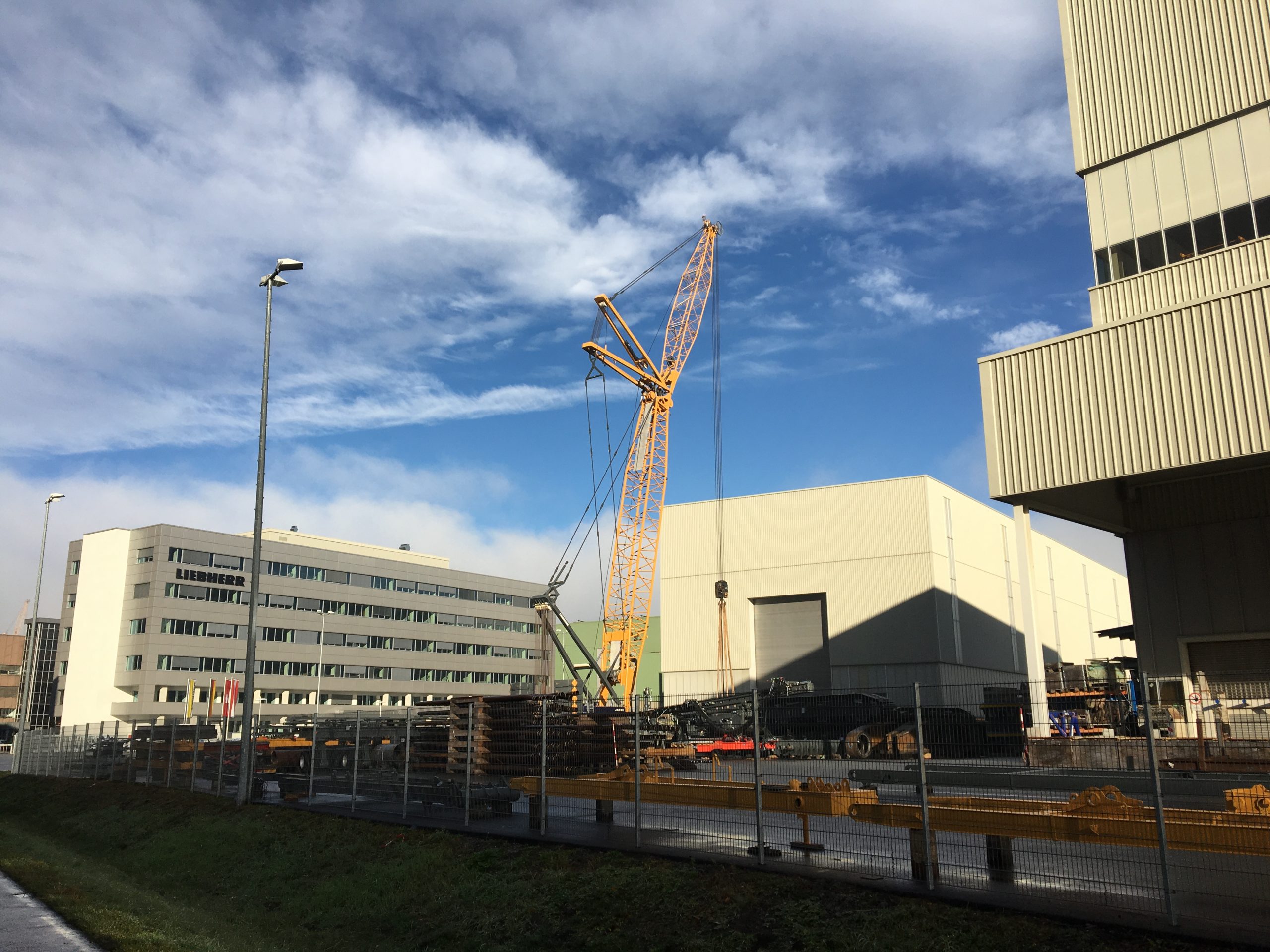 Liebherr-Werk in Nenzing.