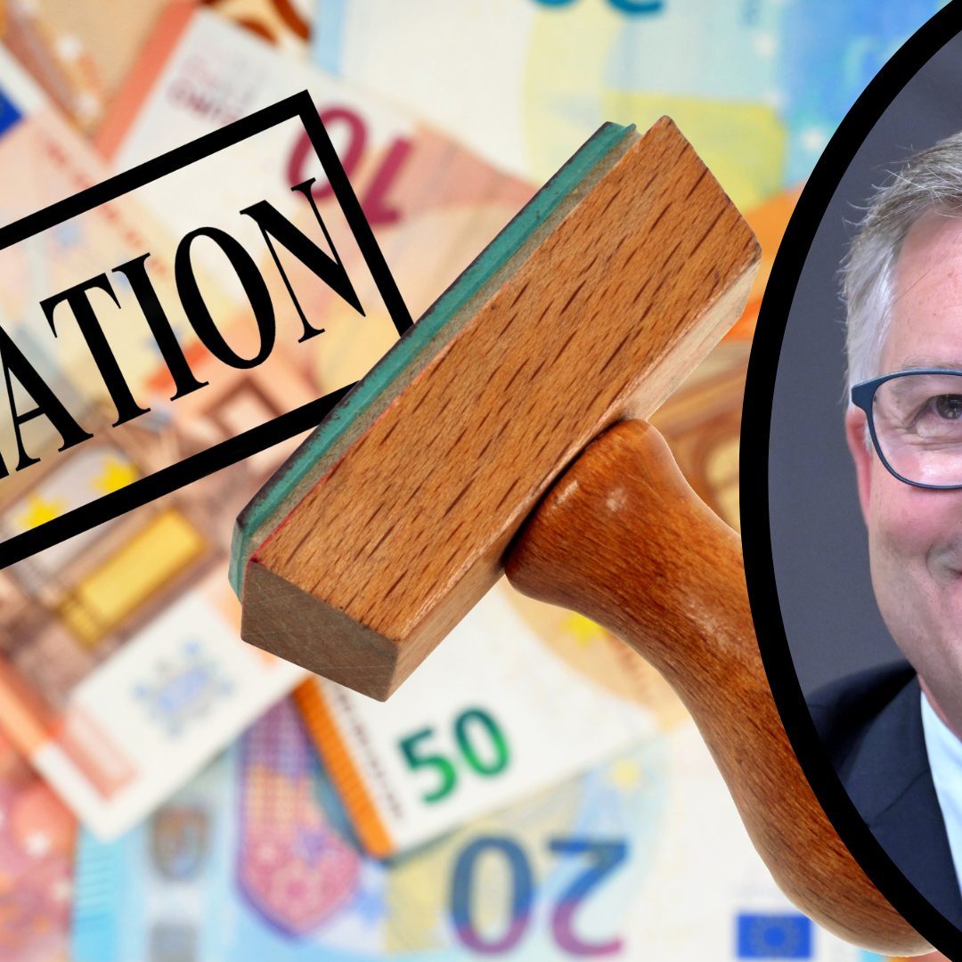 Die Inflation ist im Juli gesunken.