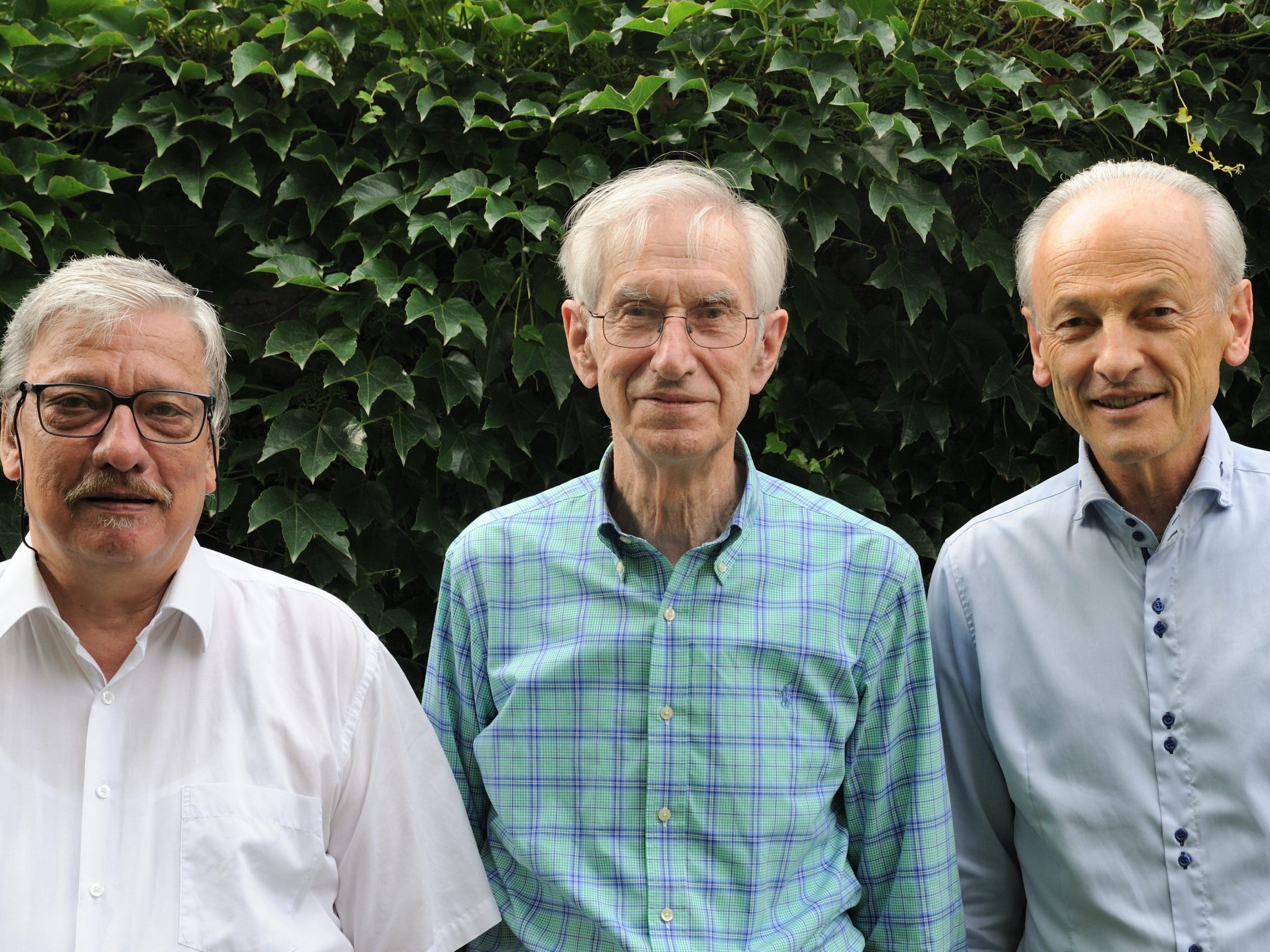 Die drei Priesterjubilare.