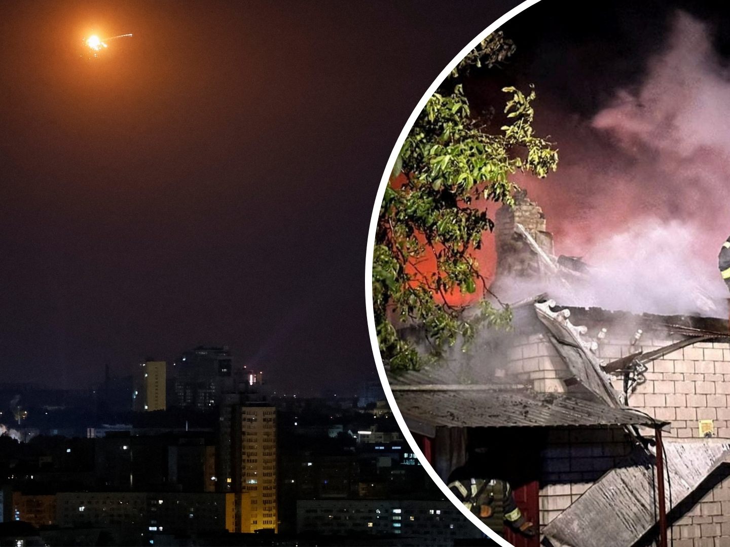 Russland griff ukrainische Hauptstadt mit über 40 Kampfdrohnen an. Russland griff ukrainische Hauptstadt mit über 40 Kampfdrohnen an.