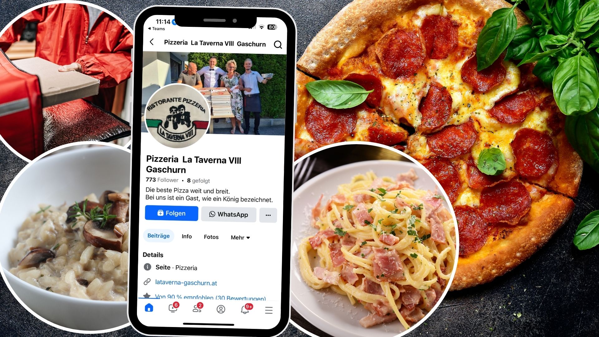Mit einem Hauch von "La Dolce Vita" begeistert La Taverna VIII in Gaschurn Feinschmecker mit authentischen italienischen Spezialitäten.