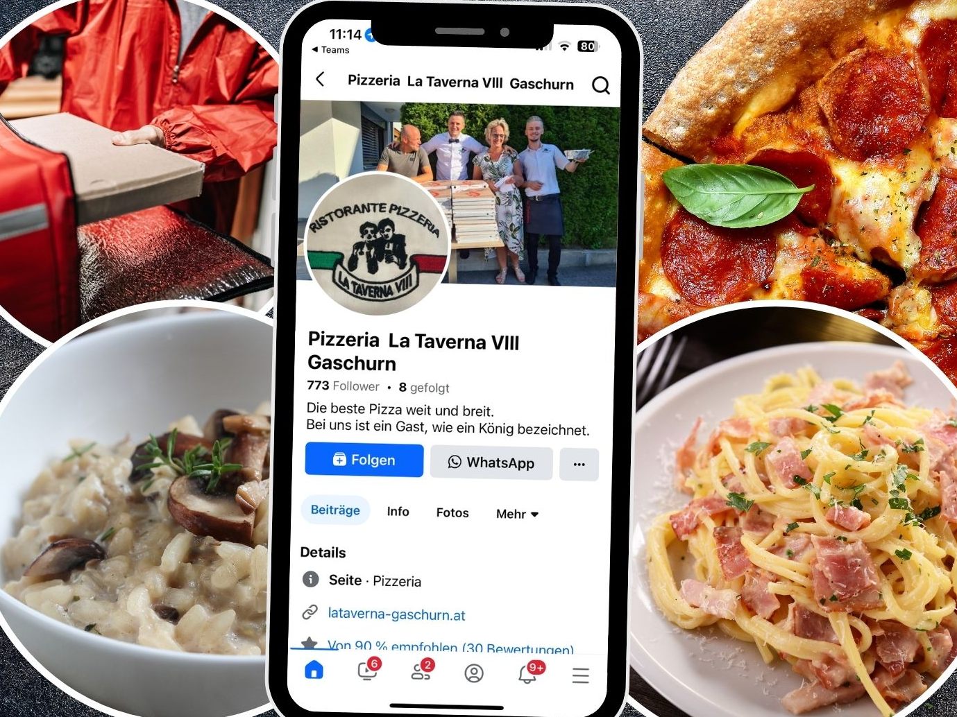 Mit einem Hauch von "La Dolce Vita" begeistert La Taverna VIII in Gaschurn Feinschmecker mit authentischen italienischen Spezialitäten. Mit einem Hauch von "La Dolce Vita" begeistert La Taverna VIII in Gaschurn Feinschmecker mit authentischen italienischen Spezialitäten.