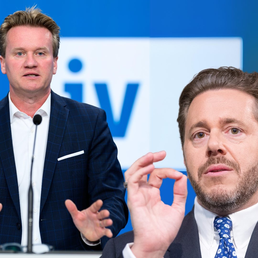 Pressekonferenz nach "Austausch über Wirtschaftsstrategie" mit Bundeskanzler Nehammer (Symbolbild)