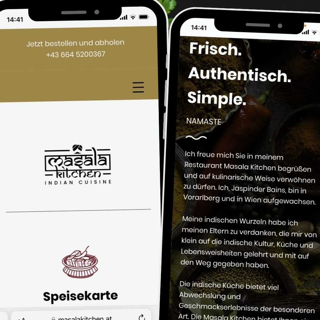 Das Restaurant bietet eine breite Palette an indischen Spezialitäten.