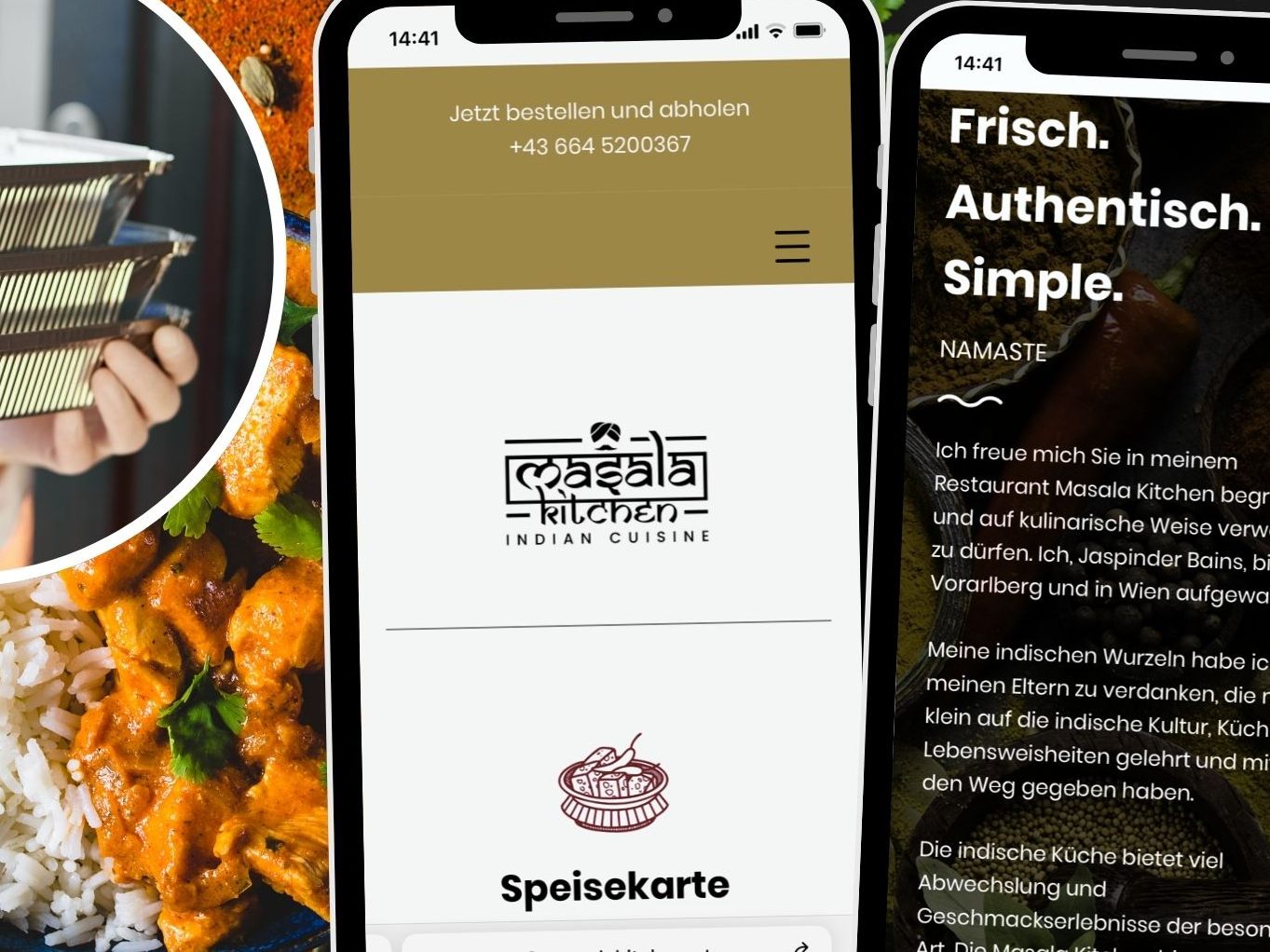 Das Restaurant bietet eine breite Palette an indischen Spezialitäten. Das Restaurant bietet eine breite Palette an indischen Spezialitäten.