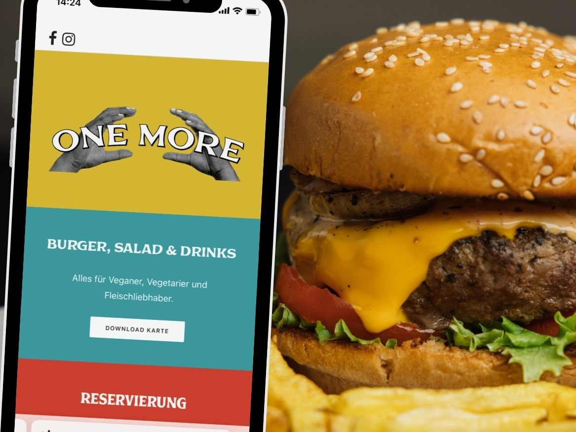 One More in Feldkirch hat sich einen Namen gemacht mit seinen köstlichen Burgern. One More in Feldkirch hat sich einen Namen gemacht mit seinen köstlichen Burgern.