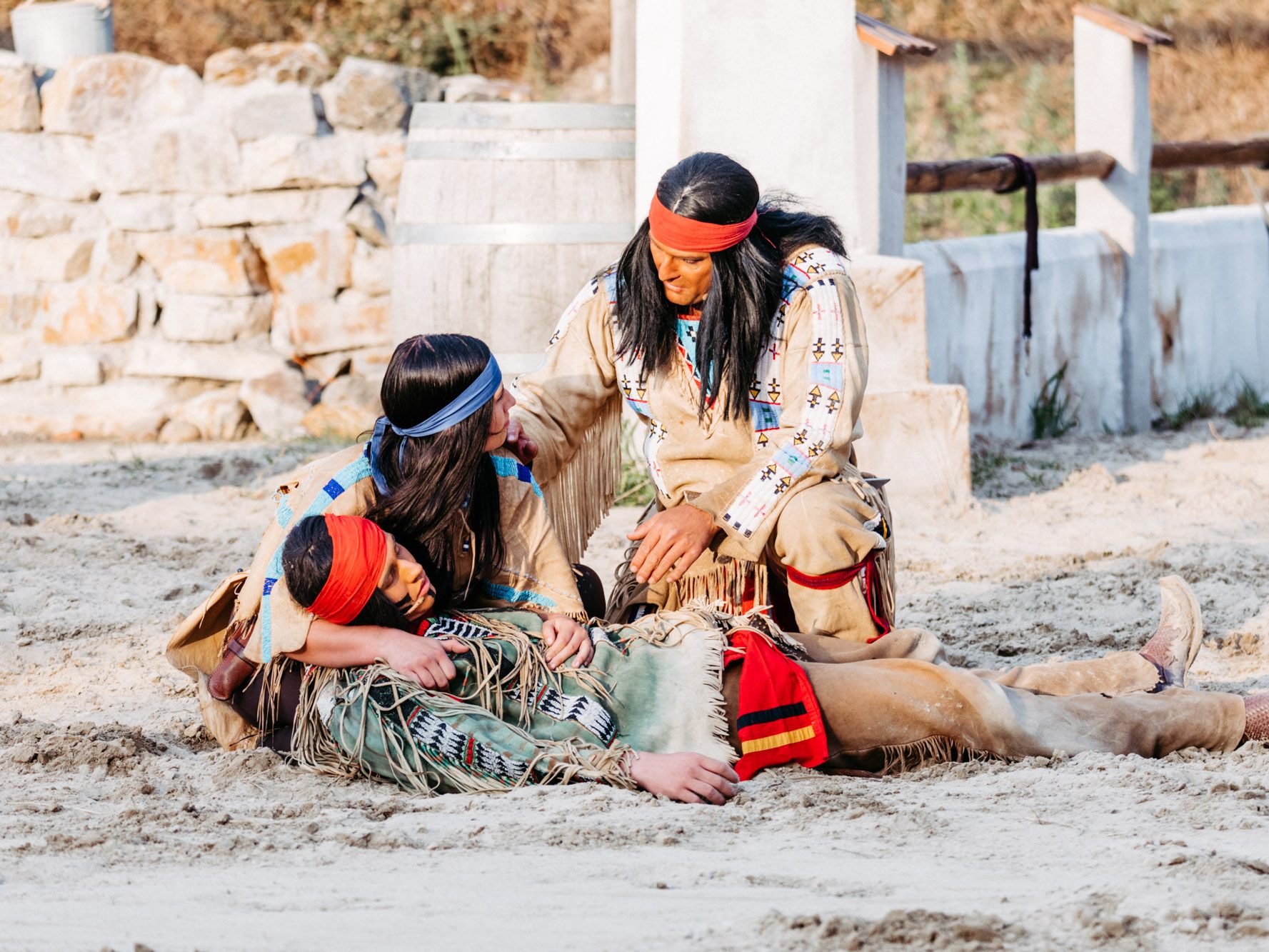 Die Winnetou-Spiele Wagram gehen wieder los.