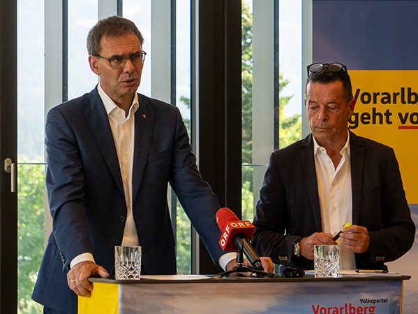 Vorarlberger Volkspartei präsentiert Arbeitsprogramm Vorarlberger Volkspartei präsentiert Arbeitsprogramm
