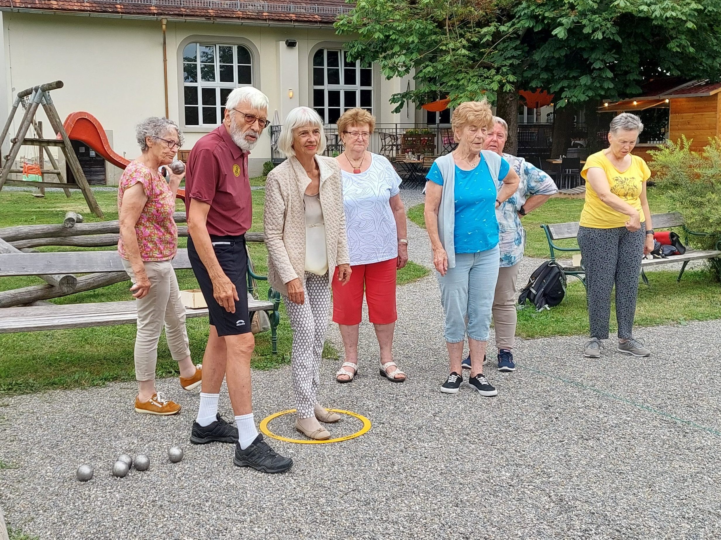 Pétanque-Sommerspiel