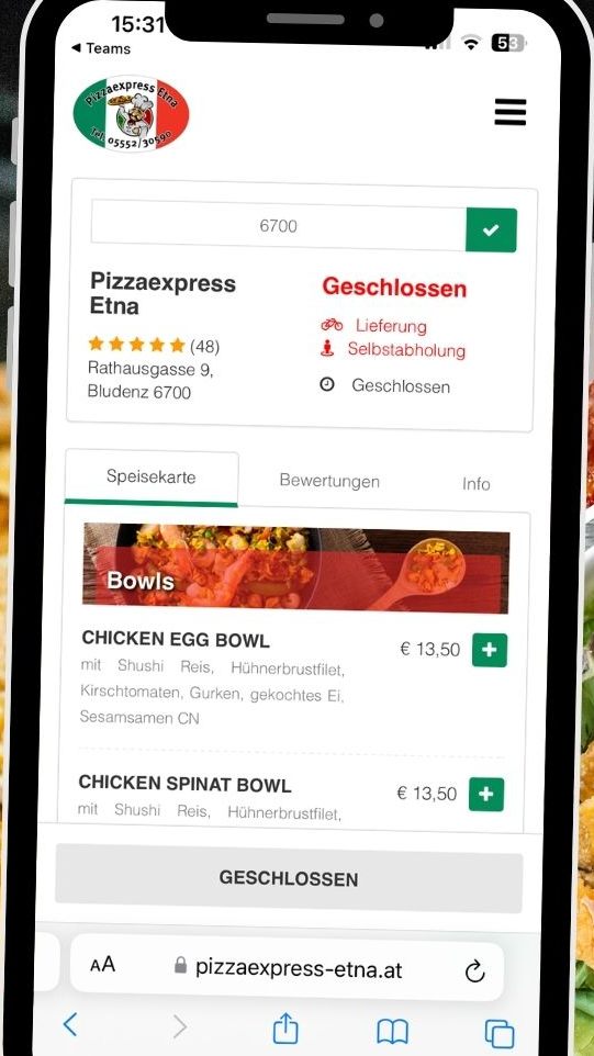 Mit dem Pizzaexpress Etna in Bludenz erleben Sie eine kulinarische Reise, die höchsten Genuss und erstklassige Qualität bietet.