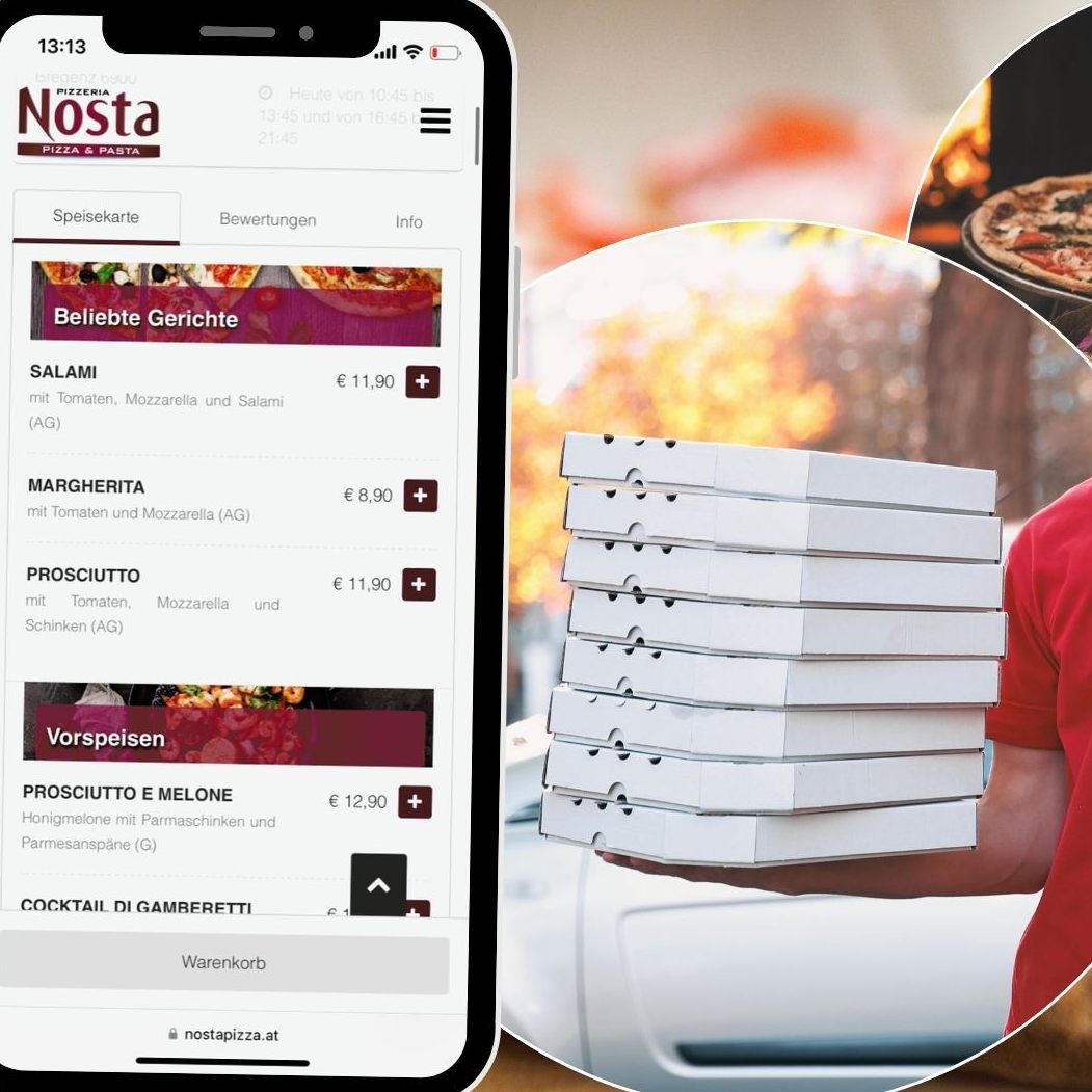 Erleben Sie die frische italienische Küche direkt an Ihrer Haustür mit der Pizzeria Nosta in Bregenz.