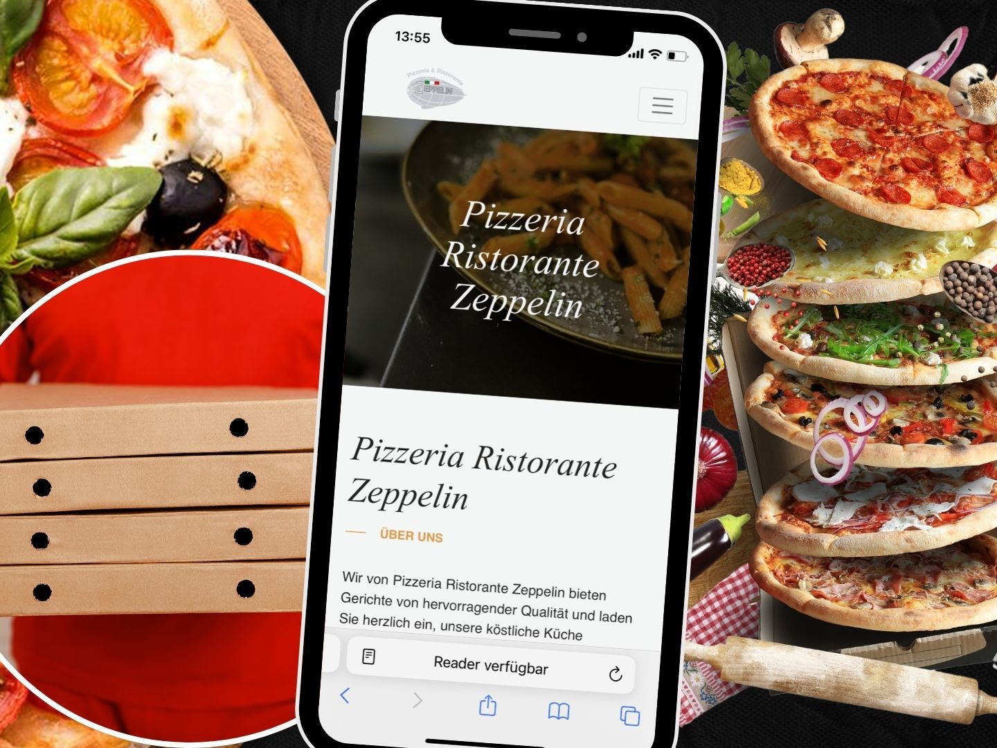 Die Pizzeria Zeppelin überzeugt mit hervorragender Qualität und günstigen Preisen.