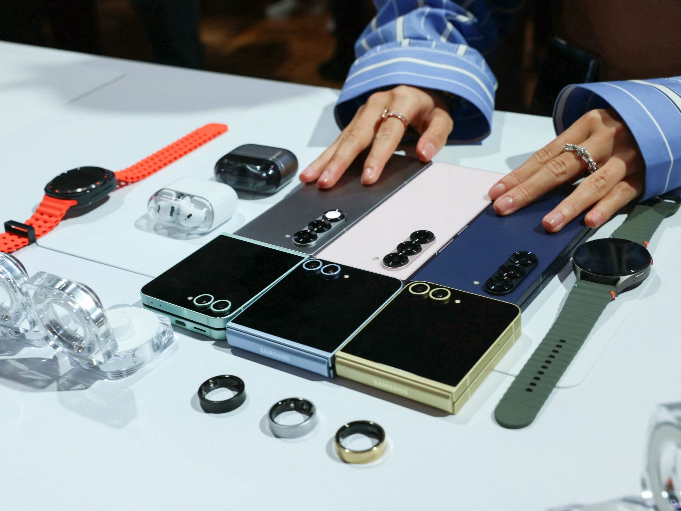 Samsung hat seine neuen Produkte vorgestellt.