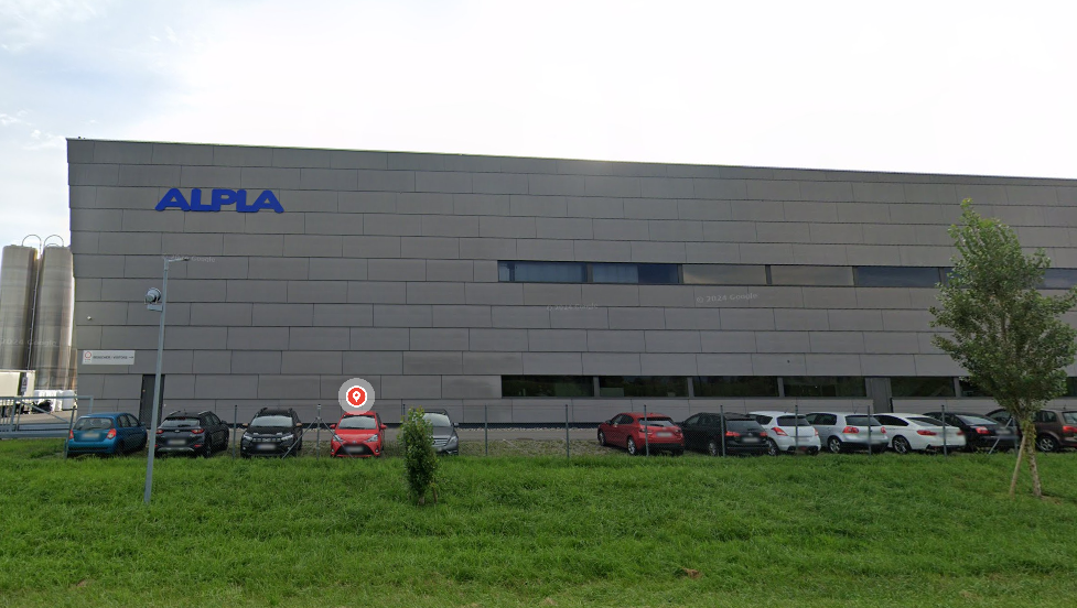Das ist das Gebäude von Alpla Werke Alwin Lehner GmbH & Co KG in Hard.