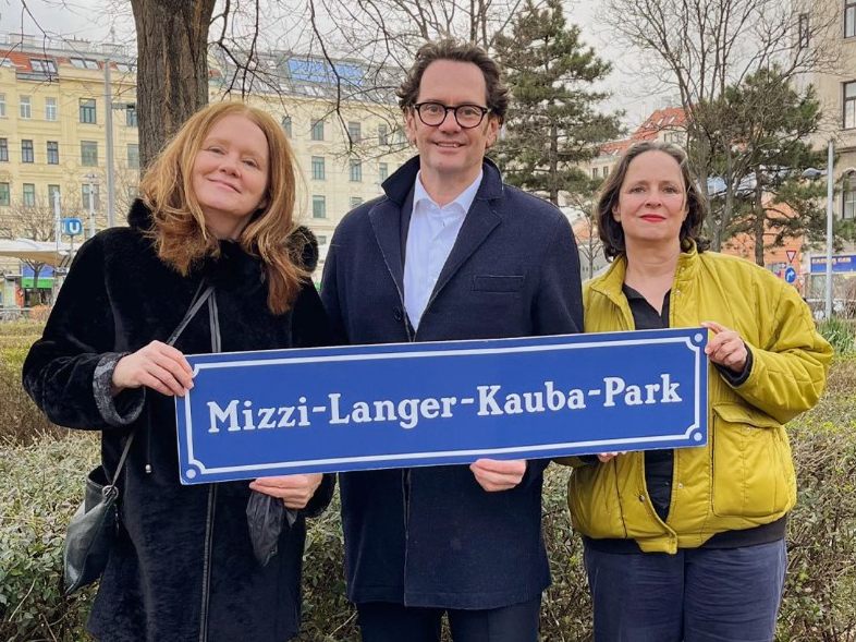 Ein Park in Wien-Neubau wurde nach Mizzi-Langer-Kauba benannt - das sorgt für Kritik.