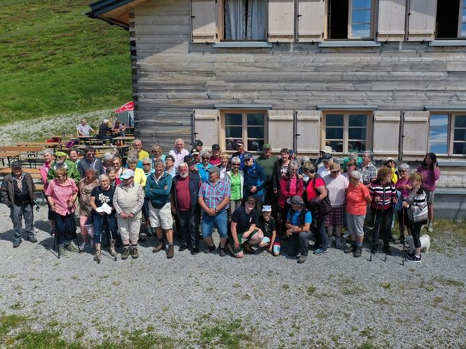 PVÖ-Brunch auf dem Gampabinger Älpli. PVÖ-Brunch auf dem Gampabinger Älpli.