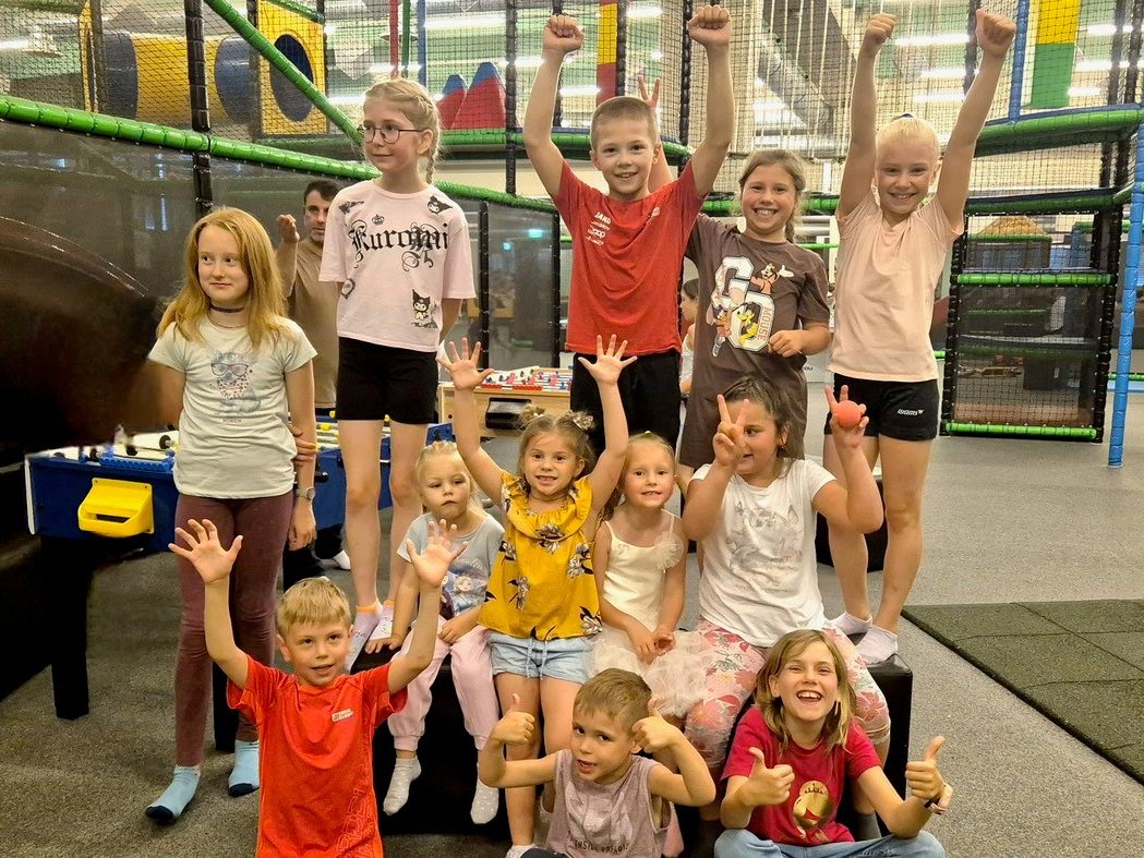 Die Kinder hatten richtig Spaß!