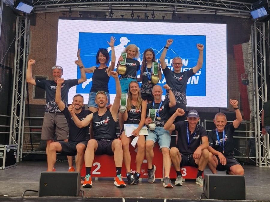 Das TRT Vorarlberg Team beim Montafon Arlberg Marathon